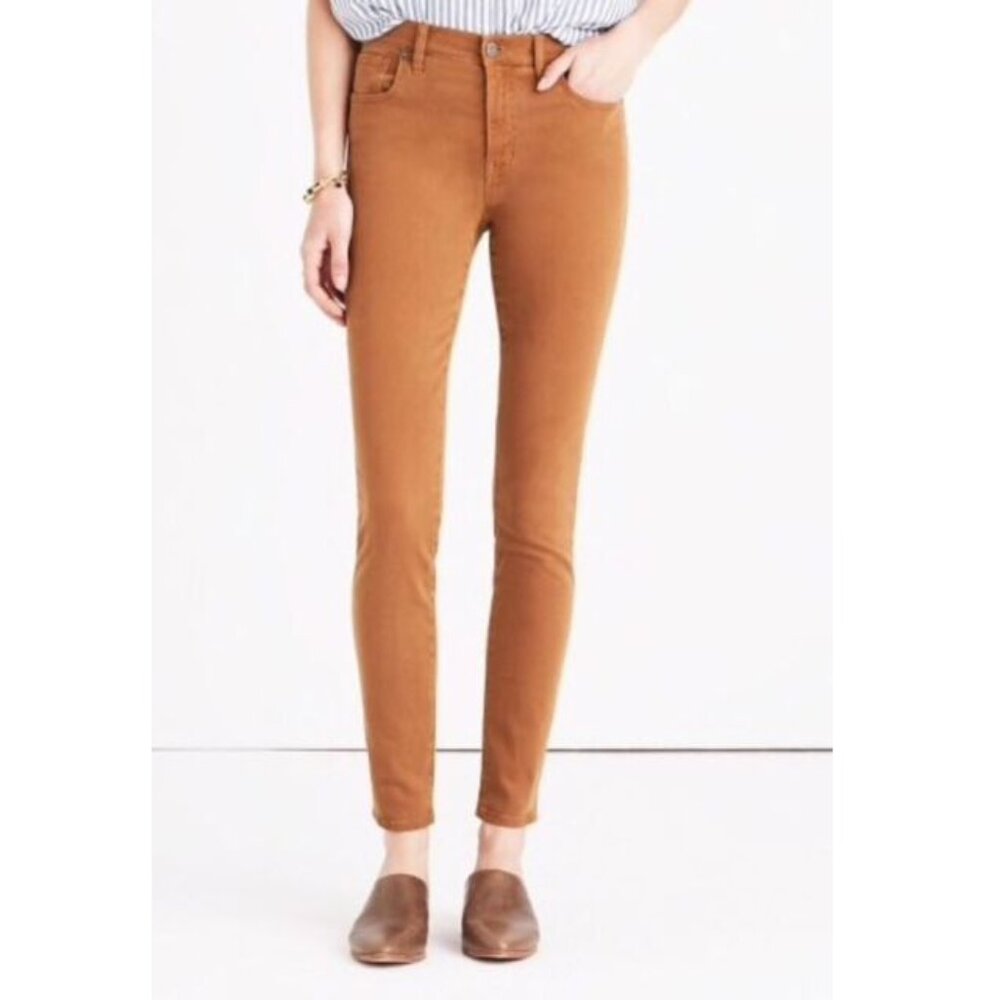 Madewell Women's Skinny Pants in Brown Size 25